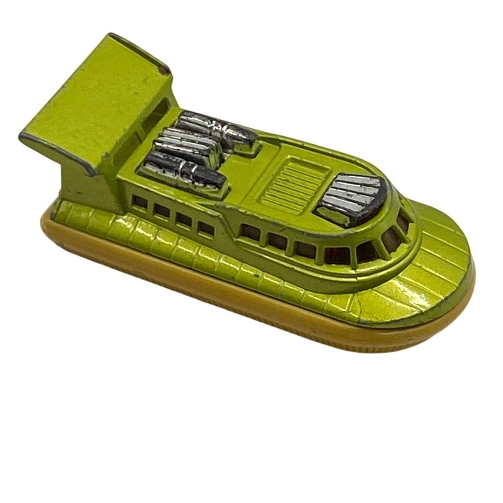 VTG Matchbox Superfast No 72 & 2 Hovercraft 1972 Lesney Made in‎ England Green